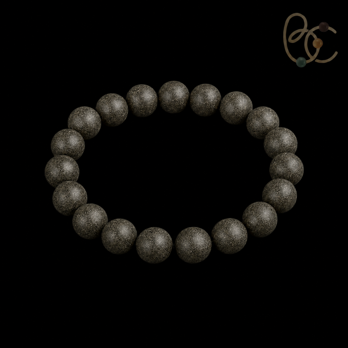 Summer Herb — 15mm Citronella Mint Mugwort Incense Bracelet