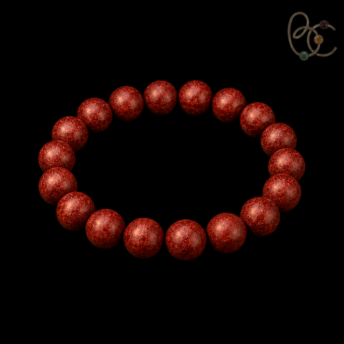 Pure Botanica — 15mm Mint Citrus & Tea Herbal Incense Bracelet