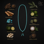 Jade Fortune — Long-Strand Citrus Agarwood Herbal Incense Mala
