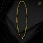 Verdant Porcelain — Gardenia Jasmine Herbal Incense Mala