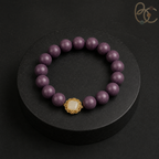 Imperial Violet — Lavender Agarwood Herbal Incense Bracelet