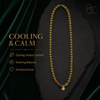 Verdant Porcelain — Gardenia Jasmine Herbal Incense Mala