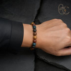 Five Elements Harmony — 15mm Herbal Incense Bead Bracelet