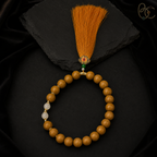 Pear Pavilion — 18mm Agarwood & Sandalwood Incense Bracelet