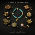 Jade Fortune — 10mm Citrus Agarwood Incense Charm Bracelet