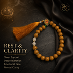 Pear Pavilion — 18mm Agarwood & Sandalwood Incense Bracelet