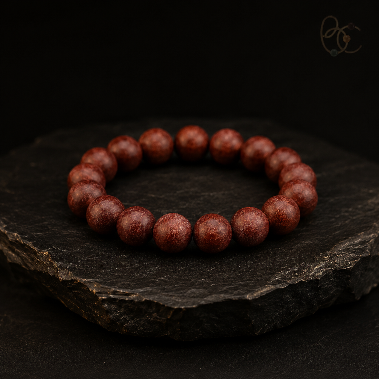 Pure Botanica — 15mm Mint Citrus & Tea Herbal Incense Bracelet